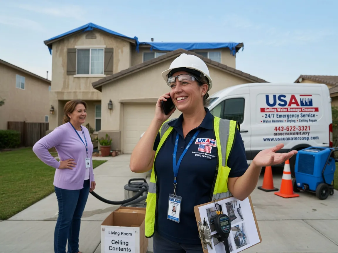 Ceiling Water Damage Restoration Custar, OH FAQs